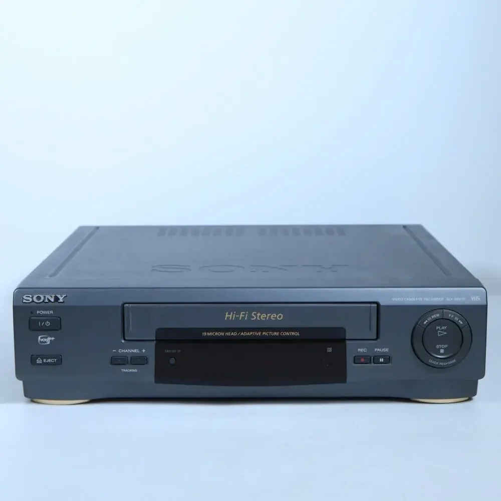 Sony SLV-662HF 4-Head Hi-Fi Stereo VCR VHS Player Video Recorder No Remote